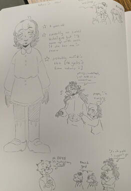 hotaru's original concept art.
