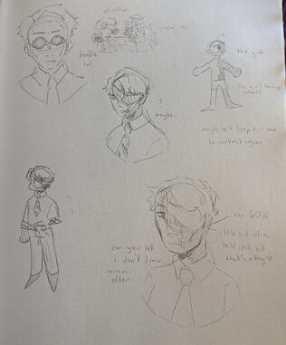 nanami's original concept art.