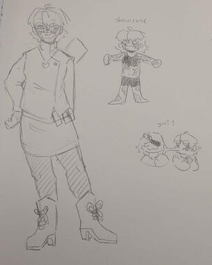 maki's original concept art.