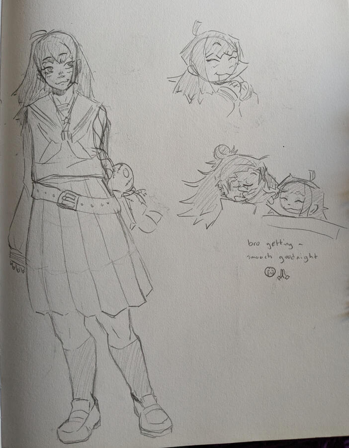 mimiko&#39;s original concept art.