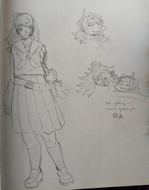 mimiko's original concept art.